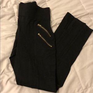CHOCOLATE Black Stretchy Skinny Pants - Size S